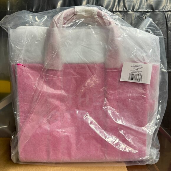 MARC JACOBS The Leather Medium Tote Bag – Hot Pink - Picture 7 of 9